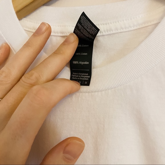 French J’adore Black White Minimalist Graphic Tee - Picture 6 of 7